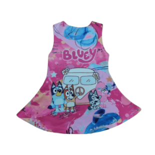 Vestido bluey
