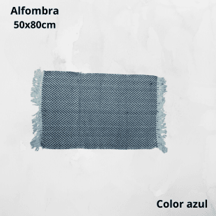 alfombra 50x80 Color azul