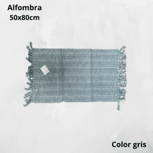 alfombra 50x80 Color gris