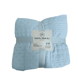 Colcha de verano 220x250cm mod.5 azul cielo